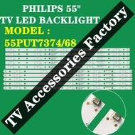 55PUT7374/68 PHILIPS 55" TV LED BACKLIGHT(LAMP TV) PHILIPS 55 INCH LED TV BACKLIGHT 55PUT7374 55PUT7