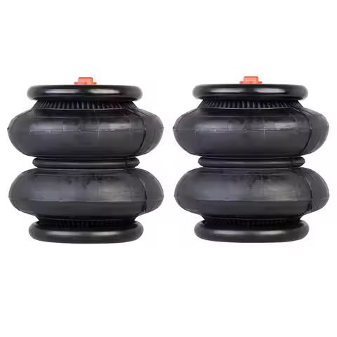 2Pcs-Air ride Springs suspension oem 2E7X7 2500Ib Air Single Port 1/2"npt Height max 230mm FD120-17