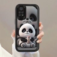 Casing For Redmi note 9 9S 9 Pro Max/10S 10 Pro Max/11S 11 Pro 12 Pro Cartoon Cute Pandas Couples So