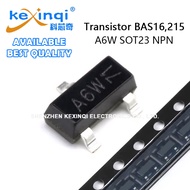 (20-100pcs) BAS16,215 A6W SOT23 NPN Power Transistor SMD Chip Triode