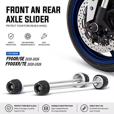 F900R F900XR Front Rear Wheels Protect Slider For BMW F 900 R XR SE 2020-2026 Motorcycle Front Axle 