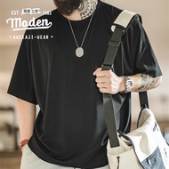 MADEN brand work style 2024 summer new men American casual ice thin short sleeve vertical pattern pi