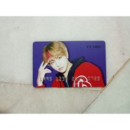 BTS V collection fake credit card photo card