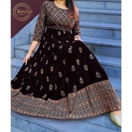 Ethereal Elegance Flared Kurta By Inaaya Fabric