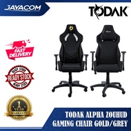 Todak Alpha ZOUHUD Gaming Chair Gold/Grey