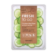 TONYMOLY - FRESH TO GO 清新面膜 - 青瓜 - 1片