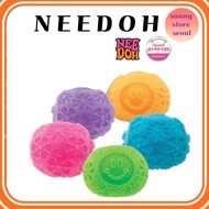 NeeDoh FUZZY Ball Flower Rose Stress Ball Squishy Slime (Blue/Pink/Green/Orange/Purple)