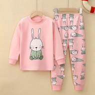 100-160cm Kids Pajamas Children Sleepwear Baby Boy Girl Kid Nightwear Cotton Warm Pyjamas Autumn Wea