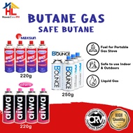 MAXSUN / AIWA / BOUNCE (Safe Butane Gas 4pcs)