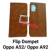 Oppo A52 Oppo A92 Flip Case Premium Leather Wallet Latest Mobile Phone Protector