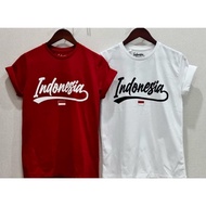 KATUN 28S COTTON T-SHIRT/ Indonesian T-shirt August 17th T-shirt 80th Anniversary Indonesian T-shirt