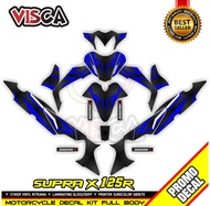 Decal Supra X 125 R Modif Keren Stiker Supra X 125 R Full Body Striping Supra X 125 R Variasi Keren