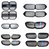 Front Bumper Kidney Grille Grill for BMW G22 G23 G30 G38 F30 F35 F44 F40 F52 E90 E92 E93 G06 X5 X6 F