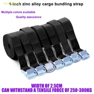 [fireflowerM] Lashing Strap With Buckle Nylon Quick Release Cargo Tie Down Luggage Bag Packing Strap