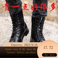 New2021Genuine Leather Men's Boots Waterproof Dr. Martens Boots Cowhide Boots S