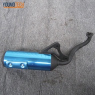 สำหรับ Honda DIO ZX 50 ZX50 AF34 AF35 ZX50 ZX 50ระบบท่อไอเสียแบบเต็มท่อสกูตเตอร์รถจักรยานยนต์ Racing DIO50 AF18 AF24 AF27 AF28 AF30