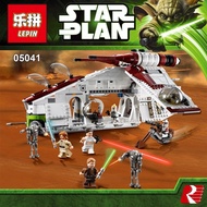 Lepin 05041 star 1175Pcs Series wars The  ingly 75021 Republic Gunship Set Educational Building Bloc