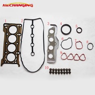 ZJ ZJ-VE For MAZDA 2 DE 1.3L METAL Engine Rebuilding Kits Valve Cover Gasket Valve Oil Seal Cranksha