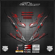 TRANSPARENT STICKER MIO SOUL GT 125 STRIPPING/ SOUL GT 125 VARIATION/ SOUL GT125 STICKERKIWARI 71/