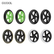 GUOOL 1 Pair Wheels Electric Scooter Roller Tires Front Rear Spare Wheel Noiseless