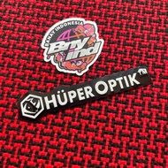 Emblem Emboss HUPER OPTIK Window Film