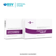Fortelle (28's) + Lenus Omega-3 501mg For Female's Health (28's) [Exp: 01/2027]