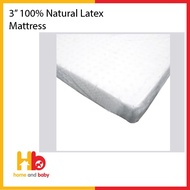 3″ 100% Natural Latex Mattress