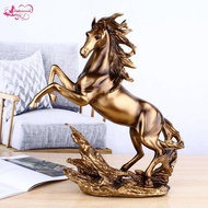 Abbraccia Resin Horse Statue, Animals Figurine Horse Figurine Ornament Statue for Dinner Table, Book