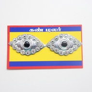 Kann Malar Eye Set for Deity Statue Amman | Stone Kanmalar - Divine India