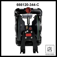 Shimada 666120-344-C Diaphragm Pump 1" Metallic Pro Series AODD Air Operated Diaphragm Pump