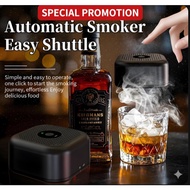 Electric Whiskey Smoker Kit with Built-in Lighter | 7-in-1 Rechargeable Cocktail Smoker