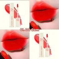 Di orange red lipstick, matte orange red lipstick, soft, smooth, long-lasting national lipstick colo
