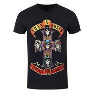 Guns N Roses T-Shirt Appetite For Destruction New Black Official