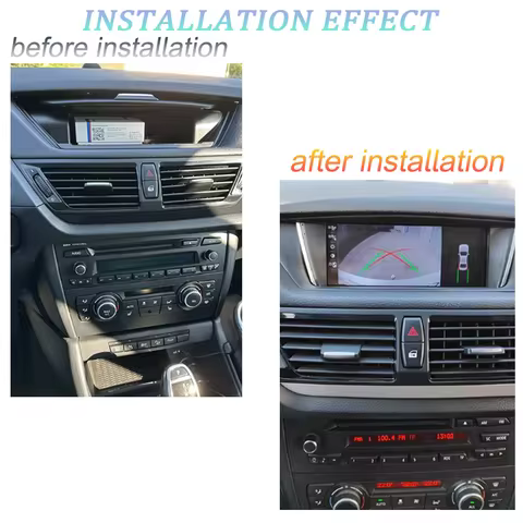 Andorid 13 For BMW E84 X1 2011-2015 CIC Car Multimedia 8.8" Video Players Wireless CarPlay Navigatio