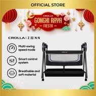 Crolla Zenn Baby Electric Bed Swing Crib