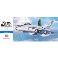 Hasegawa 1/72 F/A-18C HORNET US NAVY Plastic Model Aircraft Fa18 Not Yet Assembled Painted Glued New