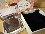 Francfranc Blanche LED 化妝鏡連收納袋