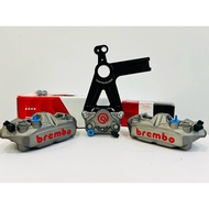 MT09v3 MT-09 V3 Original BREMBO M4 & P34 Red Logo  Front Rear Set Brembo Caliper P34 Siap Breket MT0