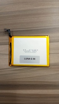 Battery Batre Baterai Double Power Mcom Luna Elevate G55 Luna G55