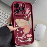 SS1708 butterfly for case oppo A3X A3 A3s A16 A18 A38 A60 A54 A5s A15 A17 A17k A53 A57 A77s A5 2020 