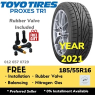 185/55R16 TOYO PROXES TR1 (Installation) New Tyre Tayar Tire Car Wheel RIM 16 WPT NIPPON Pasang Kereta