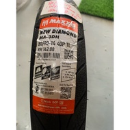 TAYAR MAXXIS DIAMOND TUBELESS 80/90/14