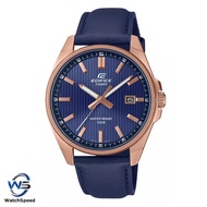 Casio Edifice EFV150CL-2A EFV-150CL-2A Analog Leather Strap Watch For Men