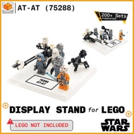 Display Stand for Lego Star Wars AT-AT Minifigures (75288)