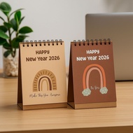 2026 Calendar Aesthetic Desk Calendar A6 Size Desk Calendar 2026 A6 Calendar/