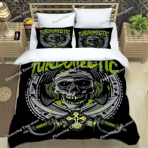 Devil Hip Hop Sheet Quilt Covers Bedding Dormitory Sheets Bedding Set Soft Warm Bedding Set