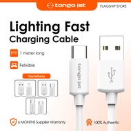 Tango Jet Lighting Fast Charging Cable 1m | Type-C USB Data Cable | Durable Charger Wire 5V2.4A