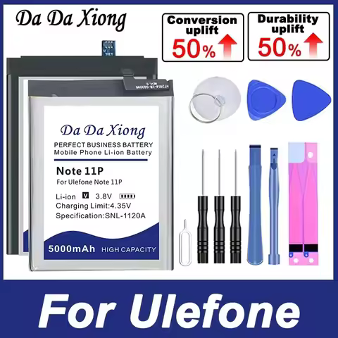 Armor3WT Armor13 Power5 Note11P S8Pro Battery For Ulefone Note Armor T1 2 3 3S 3T 3W 3WT 5 6 6P 6T S