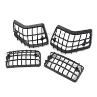 Motorcycle Accessories Plastic Front Turn Signal Lights Net Protective Lamp Mesh Cover 4pcs for VESP