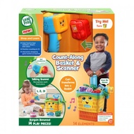 SG TOY Ready Stock: Leapfrog Count-Along Basket &amp; Scanner | 2 In 1 Shopping Trolley